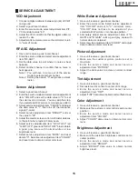 Preview for 15 page of Sharp 13VT-CK10 Service Manual