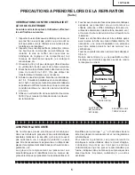 Предварительный просмотр 5 страницы Sharp 13VT-CL10 Service Manual