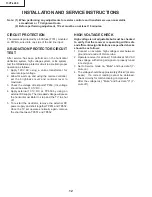 Preview for 12 page of Sharp 13VT-CL10 Service Manual