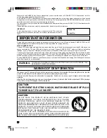 Preview for 2 page of Sharp 13VT-CR10 Operation Manual