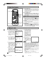 Preview for 12 page of Sharp 13VT-CR10 Operation Manual