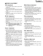 Preview for 15 page of Sharp 13VT-CR10 Service Manual