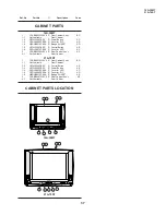 Preview for 9 page of Sharp 14A-30MT Parts List