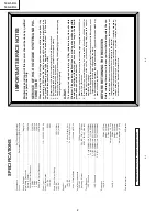 Preview for 2 page of Sharp 14A1-RU Service Manual