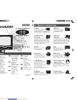 Sharp 14J1-RU Operation Manual предпросмотр