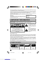 Preview for 2 page of Sharp 14MR10 Operation Manual