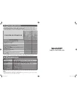 Предварительный просмотр 4 страницы Sharp 14T1-U Operation Manual