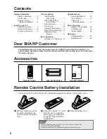 Предварительный просмотр 5 страницы Sharp 15JF-25H Operation Manual