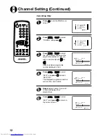 Предварительный просмотр 13 страницы Sharp 15JF-26H Operation Manual