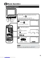 Предварительный просмотр 16 страницы Sharp 15JF-26H Operation Manual