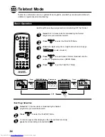 Предварительный просмотр 25 страницы Sharp 15JF-26H Operation Manual