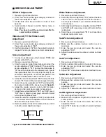 Предварительный просмотр 11 страницы Sharp 19N-M100 Service Manual