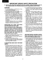 Предварительный просмотр 2 страницы Sharp 19SV111 Service Manual