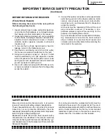 Предварительный просмотр 3 страницы Sharp 19U-M100 Service Manual