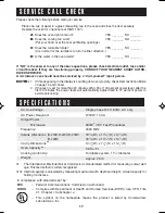 Preview for 19 page of Sharp 203H Operation Manual