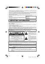 Предварительный просмотр 2 страницы Sharp 20F540 L Operation Manual