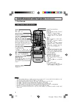 Предварительный просмотр 8 страницы Sharp 20F540 L Operation Manual