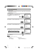 Предварительный просмотр 30 страницы Sharp 20F540 L Operation Manual