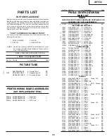 Предварительный просмотр 30 страницы Sharp 20F550 Service Manual