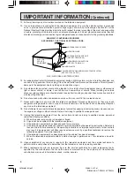 Предварительный просмотр 4 страницы Sharp 20F630 Operation Manual