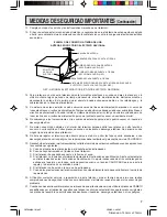 Предварительный просмотр 7 страницы Sharp 20F630 Operation Manual