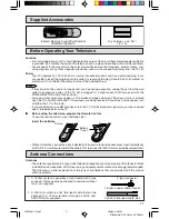 Предварительный просмотр 11 страницы Sharp 20F630 Operation Manual