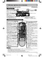 Предварительный просмотр 15 страницы Sharp 20F630 Operation Manual