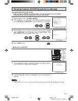 Предварительный просмотр 29 страницы Sharp 20F630 Operation Manual