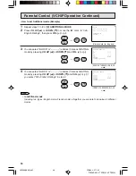 Предварительный просмотр 30 страницы Sharp 20F630 Operation Manual