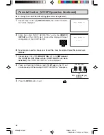 Предварительный просмотр 32 страницы Sharp 20F630 Operation Manual