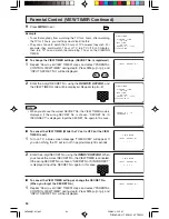 Предварительный просмотр 34 страницы Sharp 20F630 Operation Manual