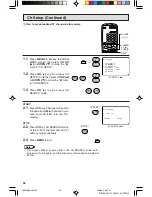 Предварительный просмотр 38 страницы Sharp 20F630 Operation Manual