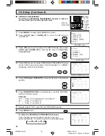 Предварительный просмотр 40 страницы Sharp 20F630 Operation Manual