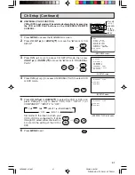 Предварительный просмотр 41 страницы Sharp 20F630 Operation Manual