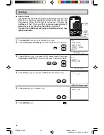 Предварительный просмотр 42 страницы Sharp 20F630 Operation Manual