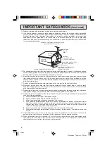 Preview for 4 page of Sharp 20F640 XFlat Operation Manual