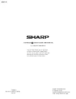 Preview for 40 page of Sharp 20GT-15 Service Manual