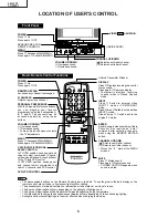 Предварительный просмотр 6 страницы Sharp 20U-FS1 Service Manual