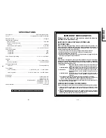 Предварительный просмотр 2 страницы Sharp 20U200 Service Manual