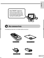 Preview for 3 page of Sharp 21B-FX1 Operation Manual