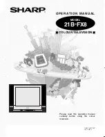 Sharp 21B-FX8 Operation Manual предпросмотр