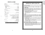 Предварительный просмотр 2 страницы Sharp 21C-FX1C Service Manual