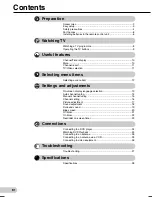 Preview for 2 page of Sharp 21E-FG1F Operation Manual