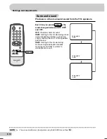 Preview for 20 page of Sharp 21E-FG1F Operation Manual