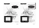 Предварительный просмотр 1 страницы Sharp 21E-FG1S Operation Manual