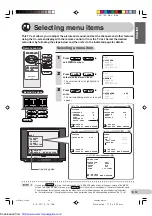 Предварительный просмотр 13 страницы Sharp 21E-FG1S Operation Manual