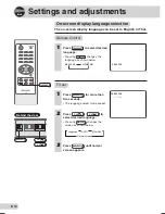 Предварительный просмотр 14 страницы Sharp 21F-A30 Operation Manual