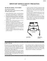 Предварительный просмотр 3 страницы Sharp 21FL94 Service Manual