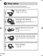 Предварительный просмотр 4 страницы Sharp 21HF2-SS Operation Manual