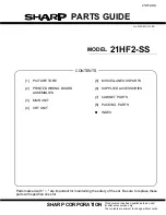 Предварительный просмотр 63 страницы Sharp 21HF2-SS Service Manual